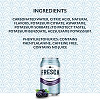 Fresca Soda Water Sparkling Unsweeted Blackberry Citrus In Can - 12-12 Fl. Oz. - Image 4
