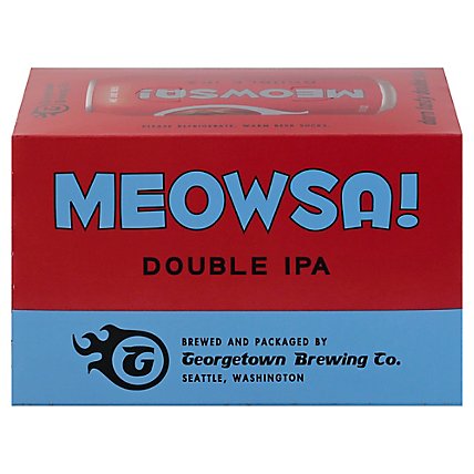 Georgetown Meowsa Dipa In Cans - 6-12 Fl. Oz. - Image 3