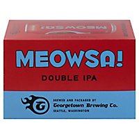 Georgetown Meowsa Dipa In Cans - 6-12 Fl. Oz. - Image 3