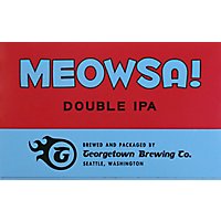 Georgetown Meowsa Dipa In Cans - 6-12 Fl. Oz. - Image 4