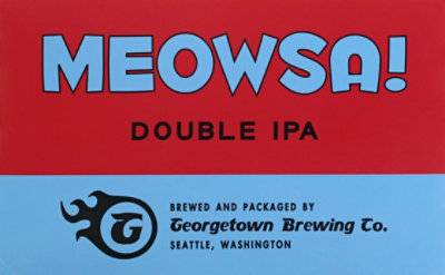Georgetown Meowsa Dipa In Cans - 6-12 Fl. Oz. - Image 2