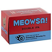 Georgetown Meowsa Dipa In Cans - 6-12 Fl. Oz. - Image 1