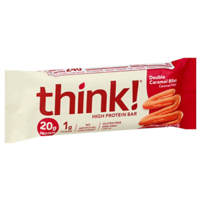 Think High Protein Double Caramel Bliss Bar - 2.1 Oz