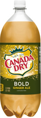 Canada Dry Bold Ginger Ale Soda Bottle - 2 Liter - Image 2