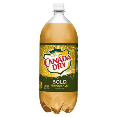 Canada Dry Bold Ginger Ale Soda Bottle - 2 Liter