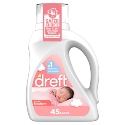 Dreft Stage 1 Newborn Liquid Detergent - 65 Oz - Image 1