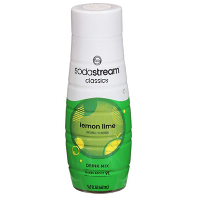 SodaStream Sparkling Drink Mix Lemon Lime - 14.8 Fl. Oz.