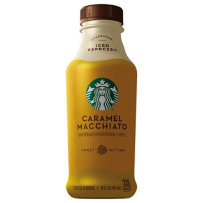 Starbucks Iced Espresso Caramel Macchiato - 14 Oz