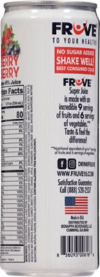 FrUve Juice Super Berry Berry - 12 Fl. Oz. - Image 5