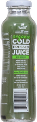 AllWellO Organic Go Green Cold Press Juice - 11.1 Fl. Oz. - Image 6
