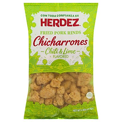 Herdez Chili Lime Pork Rinds - 4.625 Oz - Image 3