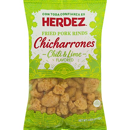 Herdez Chili Lime Pork Rinds - 4.625 Oz - Image 2
