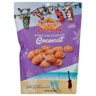 Diamond Bakery Hawaiian Cookies Coconut Holiday 13 Oz Vons