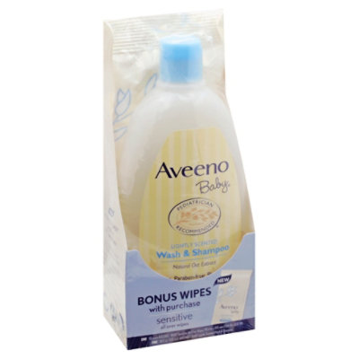 aveeno baby wash and shampoo 18 oz