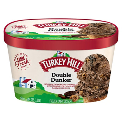 Turkey Hill Double Dunker Ice Cream - 1.44 Quarts - Image 1