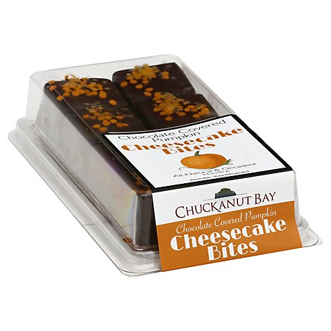 Chuckanut Bay Pumpkin Cheesecake Bites 8 Pk - 6.4 Oz