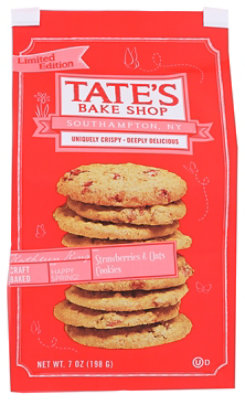 Tates Bake Shop Cookie Strawberry Oats - 7 Oz