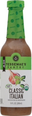 Tessemaes Organic Dressing & Marinade Classic Italian - 10 Fl. Oz. - Image 2