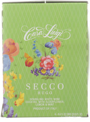 Casa Luigi Secco Hugo Sparkling Wine - 1 Liter - Image 1