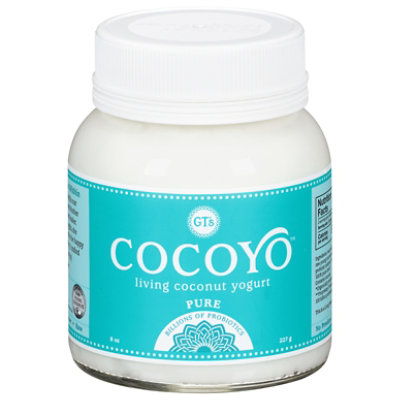 Gt Pure Cnut Yogurt - 8 Oz - Image 1