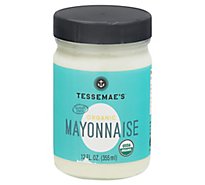 Tessemaes Organic Mayonnaise Sugar Free - 12 Oz