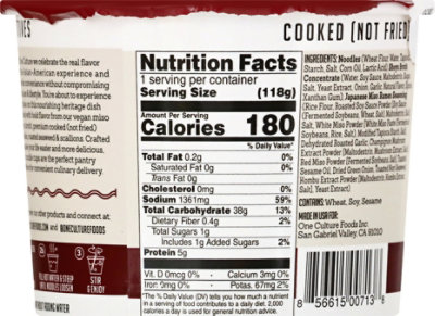 One Cltr Foods Noodles Miso Shoyu Broth - 3.7 Oz - Image 6