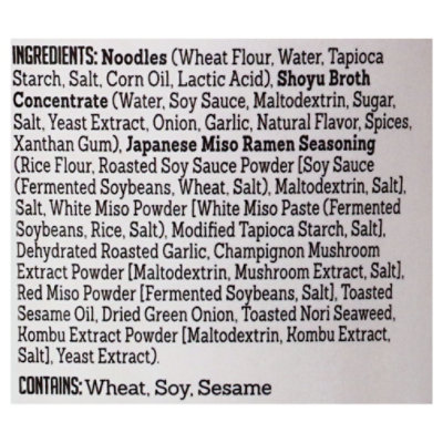 One Cltr Foods Noodles Miso Shoyu Broth - 3.7 Oz - Image 5