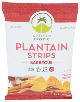 Artisan Tropic Chip Plantain Barbeque - 4.5 Oz