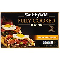 Smithfield Fully Cooked Hickory Bacon - 2.1 Oz - Image 2