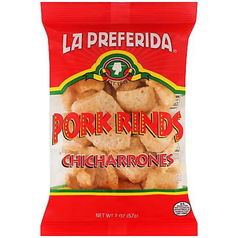 Pork Rinds- Chicharrones - 2 Oz