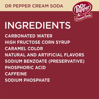 Dr Pepper And Cream Soda Bottle - 20 Fl. Oz. - Image 2