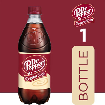 Dr Pepper And Cream Soda Bottle - 20 Fl. Oz. - Image 5