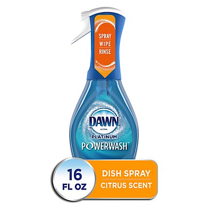 Dawn Platinum Powerwash Dish Spray Citrus Scent - 16 Fl. Oz. - Image 1