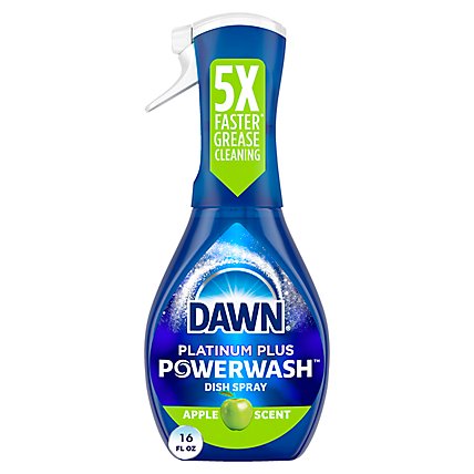 Dawn Platinum Apple Scent Powerwash Dish Spray Dish Soap - 16 Oz - Image 2