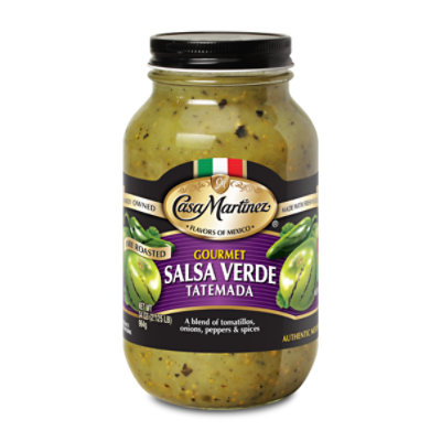 Casa Martinez Salsa Green - 34 Oz - Image 1