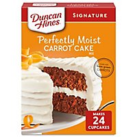 Duncan Hines Signature Perfectly Moist Carrot Cake Mix - 15.25 Oz - Image 2