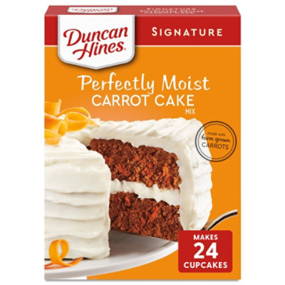 Duncan Hines Signature Perfectly Moist Carrot Cake Mix - 15.25 Oz - Image 1