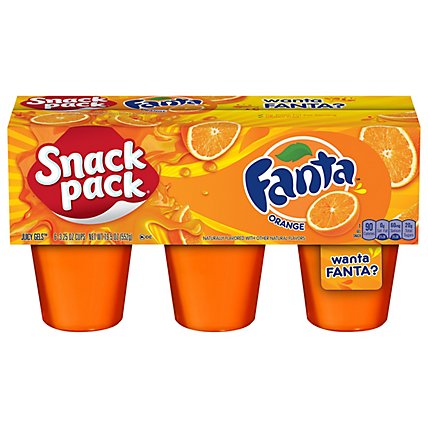 Fanta Juicy Gels Orange Snack Pack - 6-3.25 Fl. Oz. - Image 1