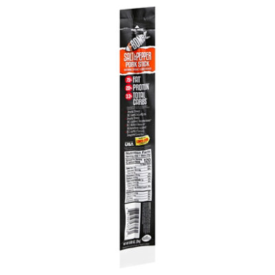 Fbomb Pork Stick Salt N Pepper - 0.85 Oz
