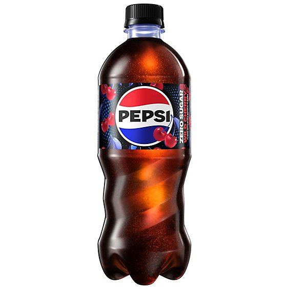 Pepsi Wild Cherry Zero Sugar - 20 Fl. Oz.