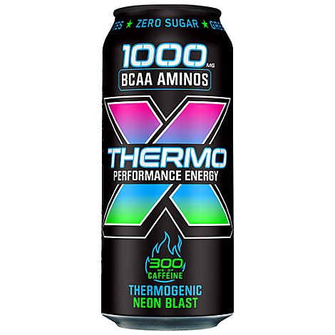 Rockstar Thermo Neon Blast Energy Drink - 16 Fl. Oz.