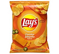 Lays Potato Chips Cheddar Jalapeno - 2.625 Oz