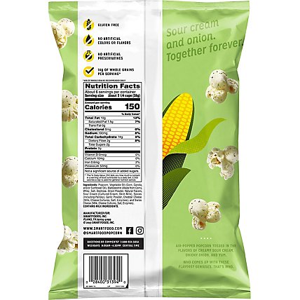 Smartfood Popcorn Sour Cream Onion - 6.25 Oz - Image 6