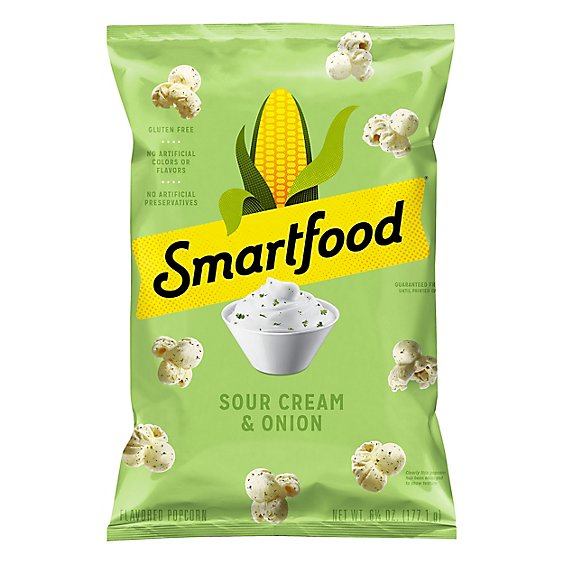 Smartfood Popcorn Sour Cream Onion - 6.25 Oz