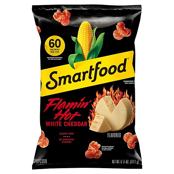 Smartfood Flamin Hot Cheddar Popcorn - 6.25 Oz