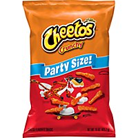 CHEETOS Snacks Cheese Flavored Crunchy Party Size - 15 Oz - Image 1