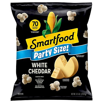 Smartfood Popcorn White Cheddar Party Size - 9.75 Oz - Image 3