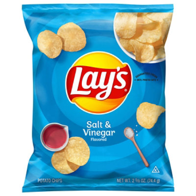 Lays Salt & Vinegar Potato Chips - 2.625 Oz - Image 3