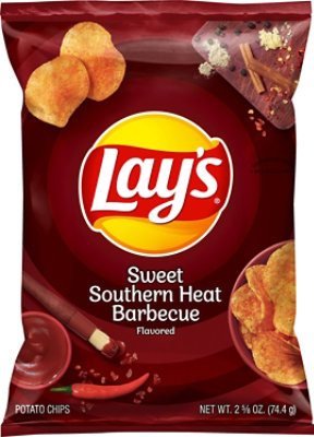 Lays Southern Sweet Bbq Potato Chip - 2.625 Oz - Image 2