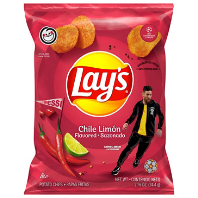 Lays Chili Limon Potato Chips - 2.625 Oz - Image 1